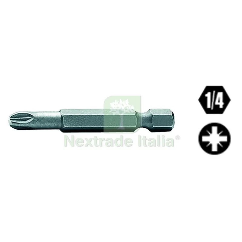 5PZ INSERTI PER AVVITATORI ART. 862 PZ 2 mm 50 — Punte, frese e dischi — rif. FERX.531012NLM 5PZ INSERTI PER AVVITATORI ART. 862 PZ 2 mm 50 — Punte, frese e dischi — rif. FERX.531012NLM