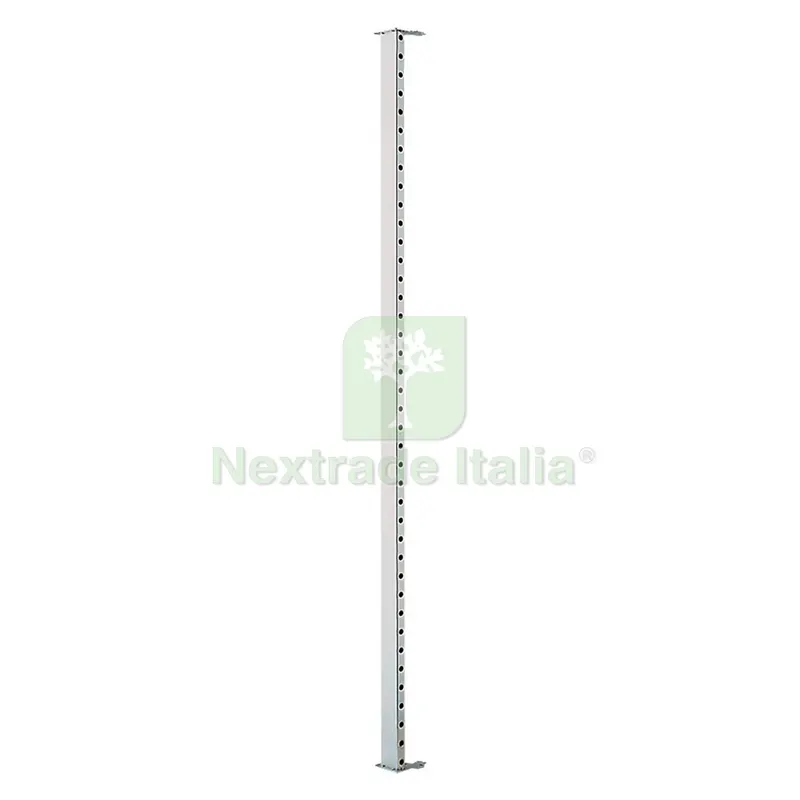 Barra Forata per Espositori Attrezzi Manicati cm 1,5 x 3,5 x 100 — Ferramenta per legno e mobili — rif. FERX.5063400NLM Barra Forata per Espositori Attrezzi Manicati cm 1,5 x 3,5 x 100 — Ferramenta per legno e mobili — rif. FERX.5063400NLM