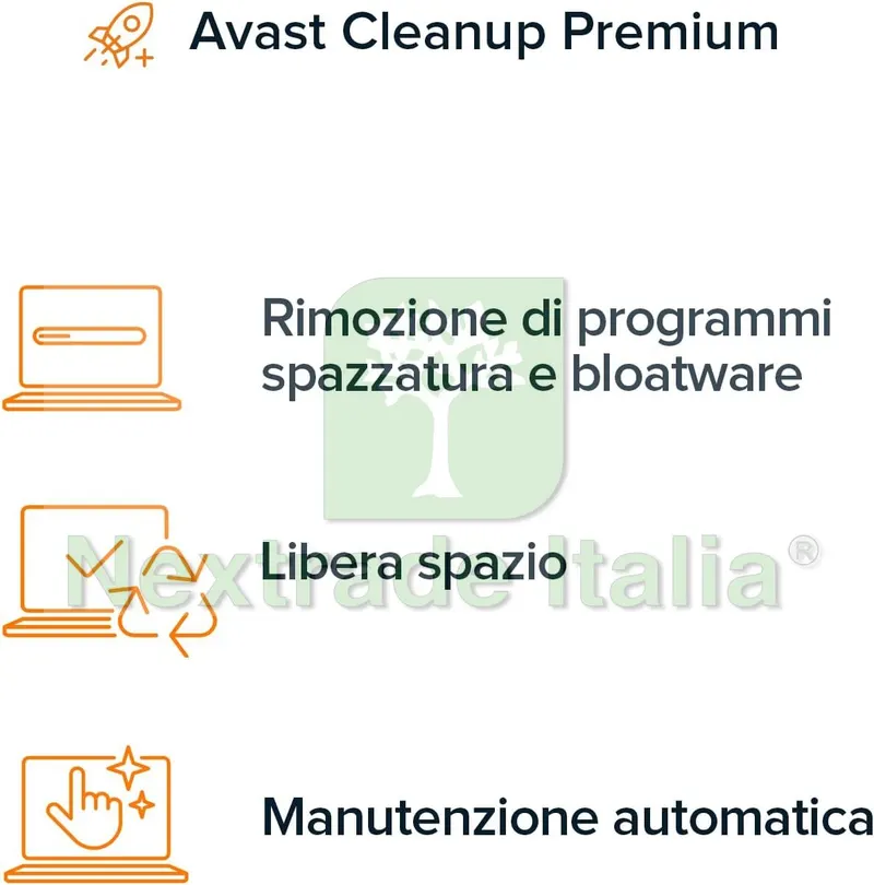 AVAST CLEANUP PREMIUM 1 ANNO - 10 PC - MAC - ANDROID - IOS — Software e licenze — rif. AVAup.10 — foto 3 AVAST CLEANUP PREMIUM 1 ANNO - 10 PC - MAC - ANDROID - IOS — Software e licenze — rif. AVAup.10 — foto 3