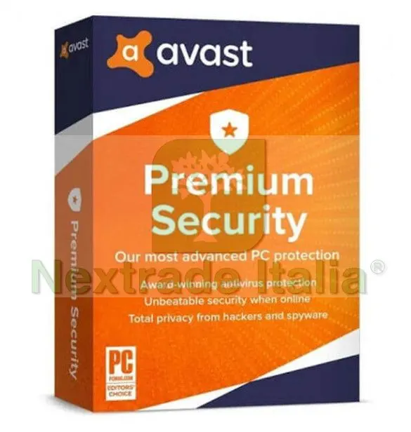 AVAST Premium Security 2019 PC / MAC / ANDROID / IOS 1 ANNO 1 DISPOSITIVO — Software e licenze — rif. LOAN.1219 AVAST Premium Security 2019 PC / MAC / ANDROID / IOS 1 ANNO 1 DISPOSITIVO — Software e licenze — rif. LOAN.1219