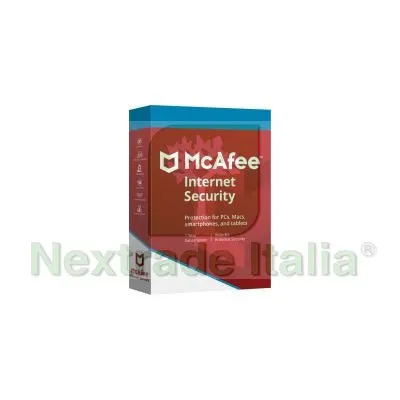 McAfee Internet Security 2022 - PC / MAC / ANDROID — Software e licenze — rif. LOAN.7 McAfee Internet Security 2022 - PC / MAC / ANDROID — Software e licenze — rif. LOAN.7