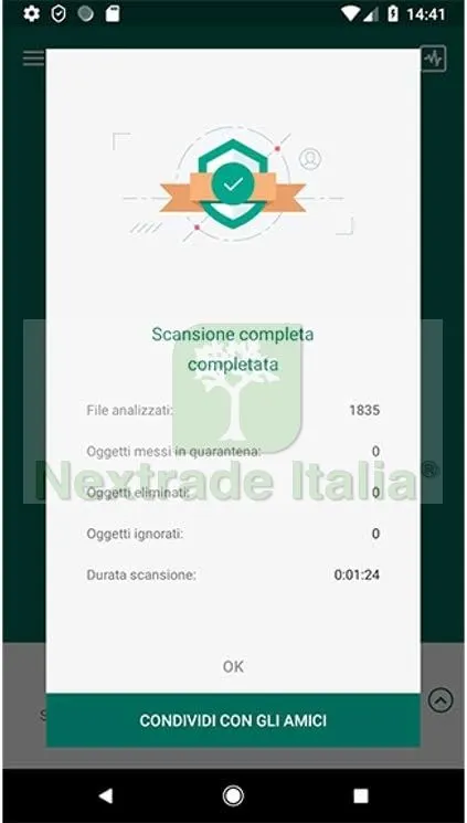 Kaspersky Internet Security for Android - 2 Dispositivo - 1 Anno — Software e licenze — rif. kasmob.2.a — foto 4 Kaspersky Internet Security for Android - 2 Dispositivo - 1 Anno — Software e licenze — rif. kasmob.2.a — foto 4