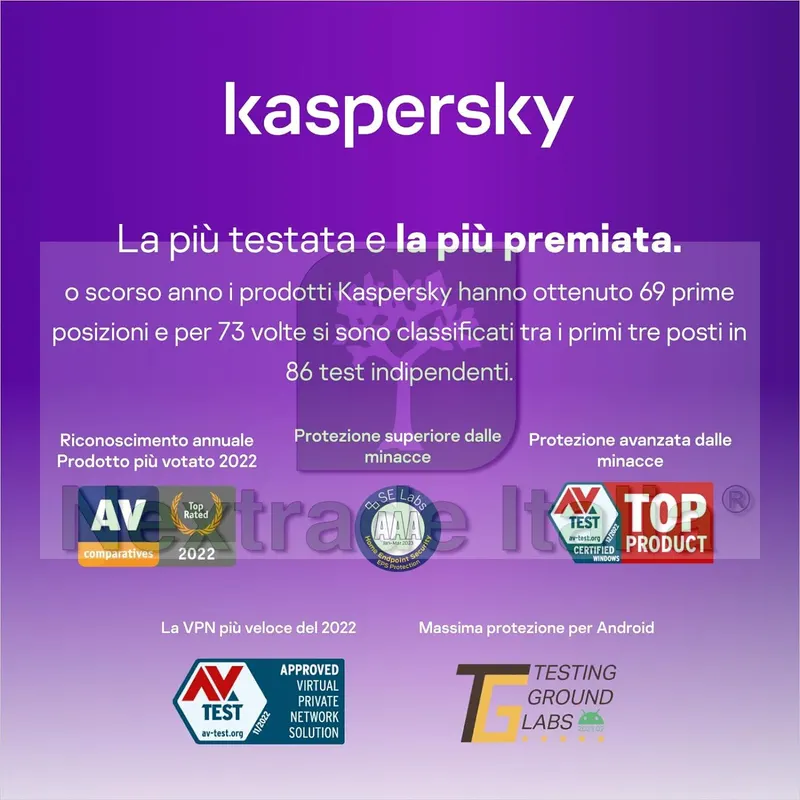 KASPERSKY PREMIUM 2025 PC / MAC / ANDROID/ IOS -1 ANNO- 1 DISPOSITIVO — Software e licenze — rif. kasp1.1.25 — foto 2 KASPERSKY PREMIUM 2025 PC / MAC / ANDROID/ IOS -1 ANNO- 1 DISPOSITIVO — Software e licenze — rif. kasp1.1.25 — foto 2