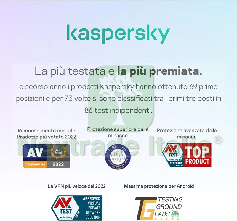 KASPERSKY PLUS 2024 PC / MAC / ANDROID/ IOS -2 ANNI - 10 DISPOSITIVI — Software e licenze — rif. kaspl10.1.2y — foto 2 KASPERSKY PLUS 2024 PC / MAC / ANDROID/ IOS -2 ANNI - 10 DISPOSITIVI — Software e licenze — rif. kaspl10.1.2y — foto 2