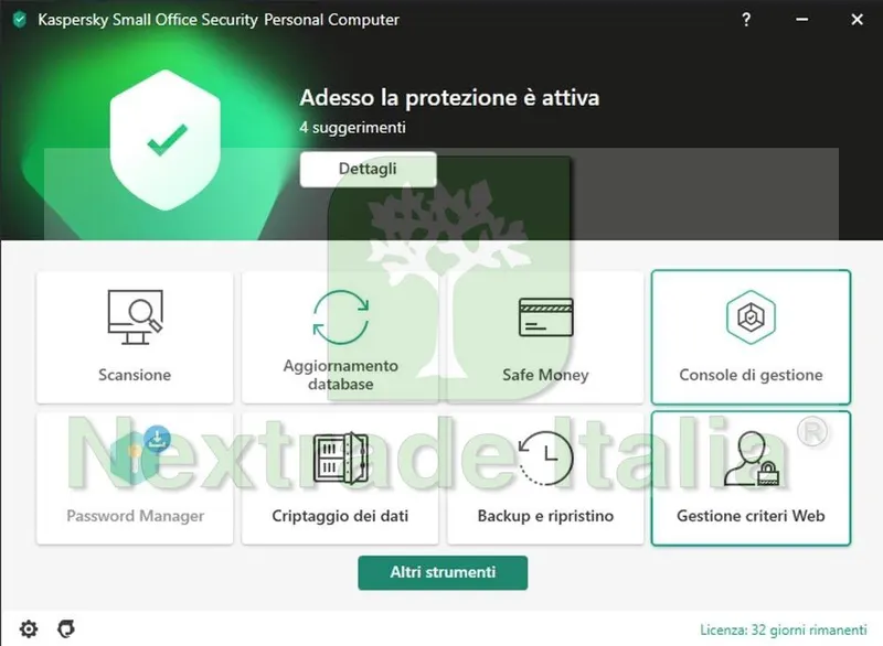 KASPERSKY SMALL OFFICE SECURITY - PC / MAC / ANDROID/ IOS -15 UTENTI-2 SERVER-1 ANNO — Software e licenze — rif. ksos152.1.a — foto 2 KASPERSKY SMALL OFFICE SECURITY - PC / MAC / ANDROID/ IOS -15 UTENTI-2 SERVER-1 ANNO — Software e licenze — rif. ksos152.1.a — foto 2