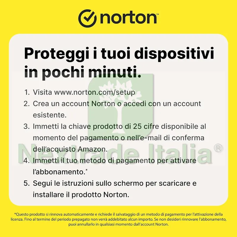 Norton 360 deluxe 2024 - PC / MAC / ANDROID / IOS- 3 ANNI- 5 DISPOSITIVI — Software e licenze — rif. n360d.5.3 — foto 3 Norton 360 deluxe 2024 - PC / MAC / ANDROID / IOS- 3 ANNI- 5 DISPOSITIVI — Software e licenze — rif. n360d.5.3 — foto 3