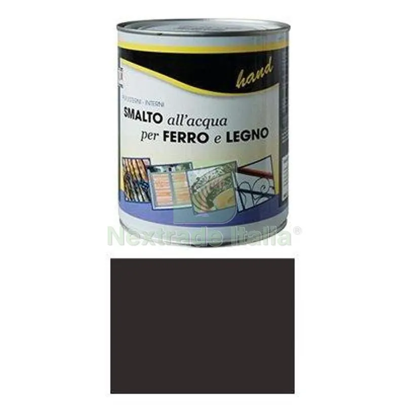 6PZ SMALTO ACQUA WORKIT NERO OPACO RAL 9011 ML 750 — Vernici e smalti — rif. FERX.VIR1100058 6PZ SMALTO ACQUA WORKIT NERO OPACO RAL 9011 ML 750 — Vernici e smalti — rif. FERX.VIR1100058