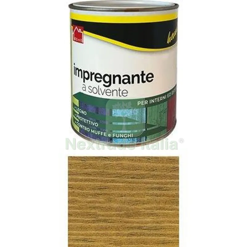 2PZ IMPREGNANTE A SOLVENTE WORKIT NOCE CHIARO LT 2,5 ML 2500 — Vernici e smalti — rif. FERX.VIR1100401