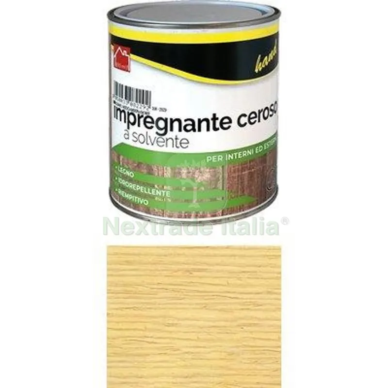 2PZ IMPREGNANTE CEROSO A SOLVENTE WORKIT TRASPARENTE LT 2,5 Colore Trasparente ML 2500 — Vernici e smalti — rif. FERX.VIR1100092 2PZ IMPREGNANTE CEROSO A SOLVENTE WORKIT TRASPARENTE LT 2,5 Colore Trasparente ML 2500 — Vernici e smalti — rif. FERX.VIR1100092