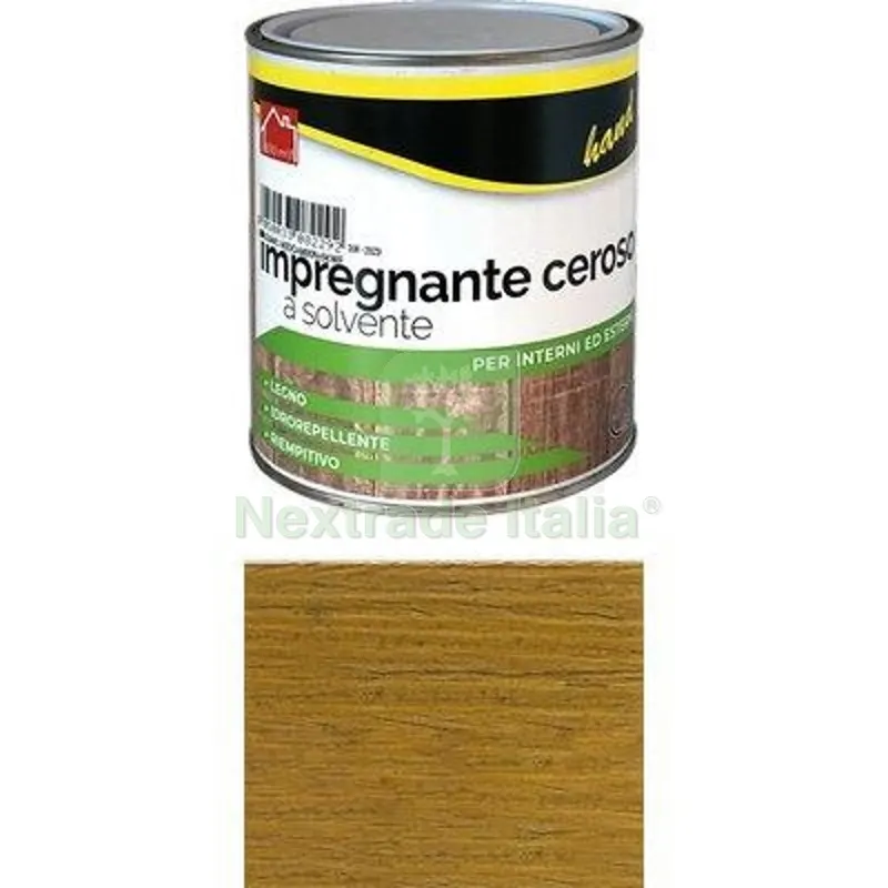 2PZ IMPREGNANTE CEROSO A SOLVENTE WORKIT NOCE CHIARO LT 2,5 ML 2500 — Vernici e smalti — rif. FERX.VIR1100406 2PZ IMPREGNANTE CEROSO A SOLVENTE WORKIT NOCE CHIARO LT 2,5 ML 2500 — Vernici e smalti — rif. FERX.VIR1100406