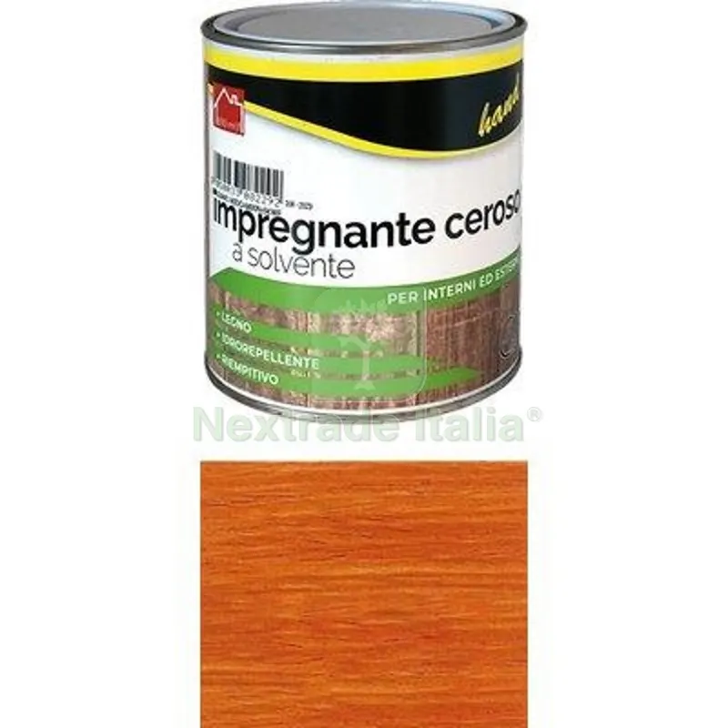 6PZ IMPREGNANTE CEROSO A SOLVENTE WORKIT MOGANO ML 750 Colore Mogano — Vernici e smalti — rif. FERX.VIR1100090 6PZ IMPREGNANTE CEROSO A SOLVENTE WORKIT MOGANO ML 750 Colore Mogano — Vernici e smalti — rif. FERX.VIR1100090