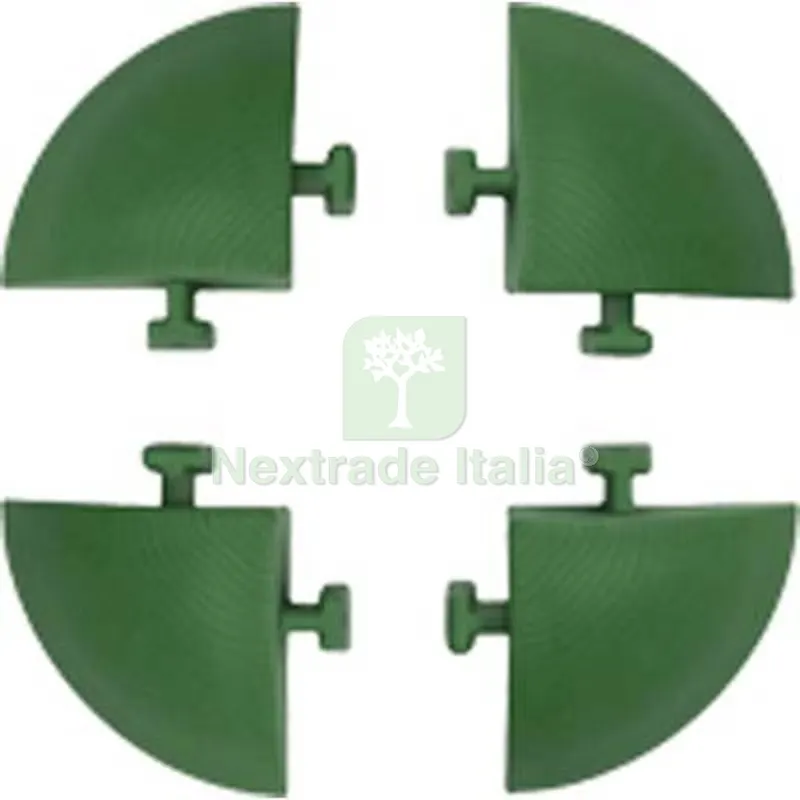 Angolare x Piastrella Autobloccante PP Verde CM 5X5 H.CM 2,5 CF=PZ 4 — Tempo libero outdoor — rif. FERX.VIR1100103 Angolare x Piastrella Autobloccante PP Verde CM 5X5 H.CM 2,5 CF=PZ 4 — Tempo libero outdoor — rif. FERX.VIR1100103