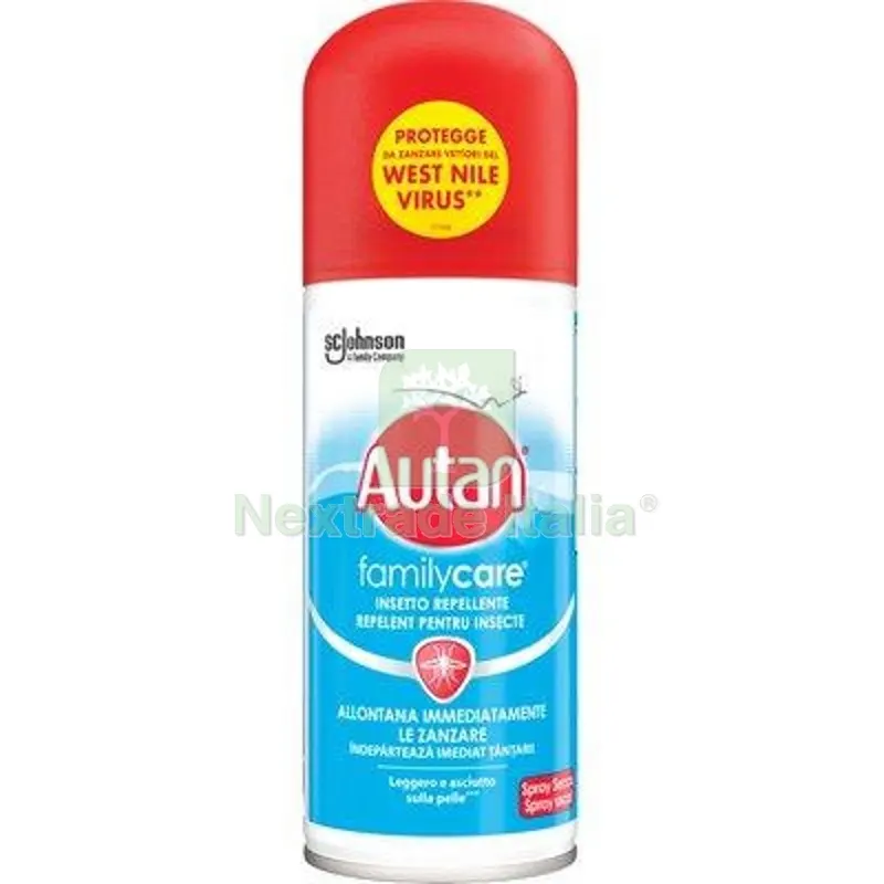12PZ Repellente Insetti Family Care Secco Autan Spray ML 100 — Protezione piante e sementi — rif. FERX.VIR1100142 12PZ Repellente Insetti Family Care Secco Autan Spray ML 100 — Protezione piante e sementi — rif. FERX.VIR1100142