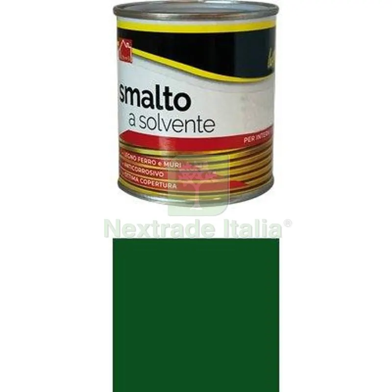 6PZ Smalto a Solvente Workit Verde Foglia RAL 6002 ML 125 — Diluenti e solventi — rif. FERX.VIR1100182 6PZ Smalto a Solvente Workit Verde Foglia RAL 6002 ML 125 — Diluenti e solventi — rif. FERX.VIR1100182