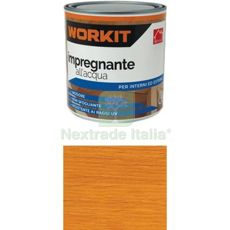 6PZ IMPREGNANTE ACQUA WORKIT DOUGLAS ML 750 Colore Douglas — Vernici e smalti — rif. FERX.VIR1100412 6PZ IMPREGNANTE ACQUA WORKIT DOUGLAS ML 750 Colore Douglas — Vernici e smalti — rif. FERX.VIR1100412