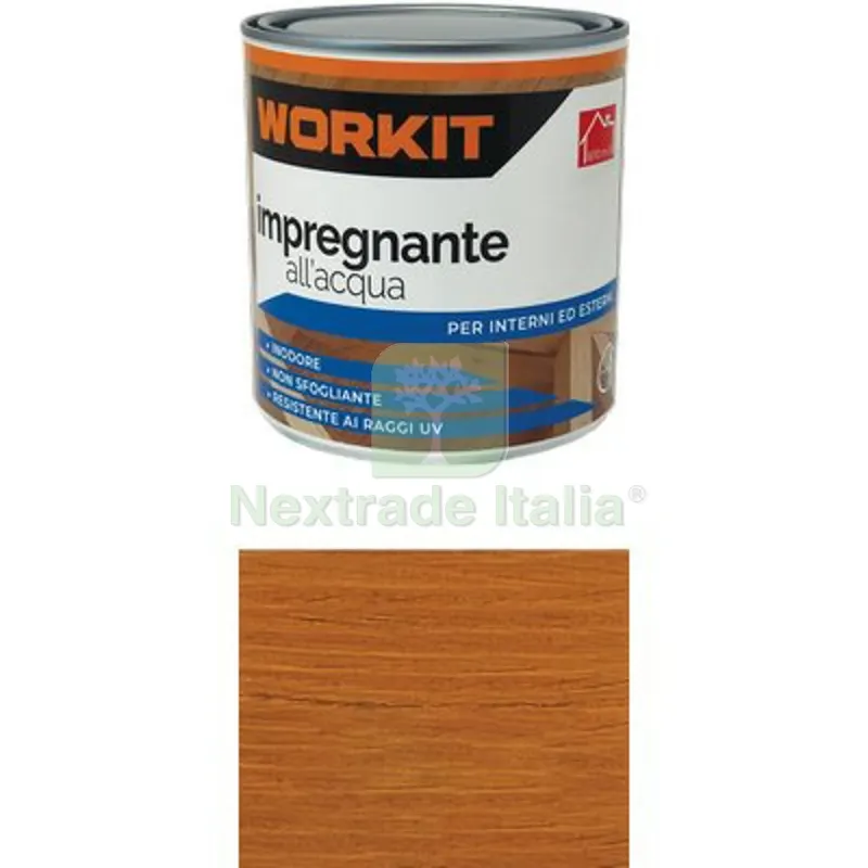 6PZ IMPREGNANTE ACQUA WORKIT CILIEGIO ML 750 Colore Ciliegio — Vernici e smalti — rif. FERX.VIR1100416 6PZ IMPREGNANTE ACQUA WORKIT CILIEGIO ML 750 Colore Ciliegio — Vernici e smalti — rif. FERX.VIR1100416