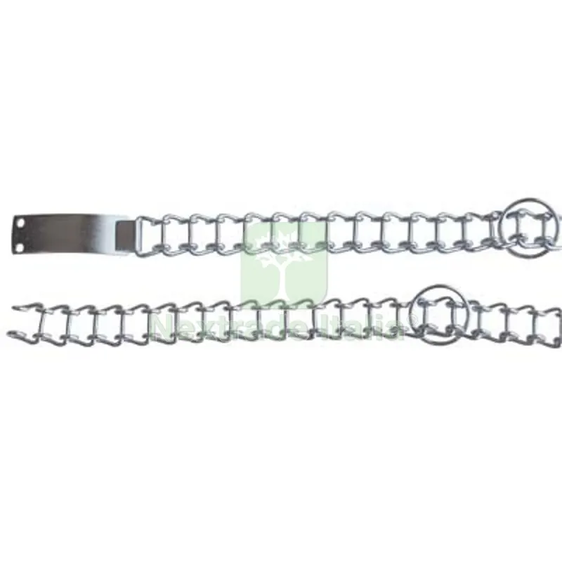 12PZ COLLARE A SCALETTA ACCIAIO NICHELATO CM 45 Ø Mm 2,3 — Fascette e collari — rif. FERX.VIR1132345 12PZ COLLARE A SCALETTA ACCIAIO NICHELATO CM 45 Ø Mm 2,3 — Fascette e collari — rif. FERX.VIR1132345