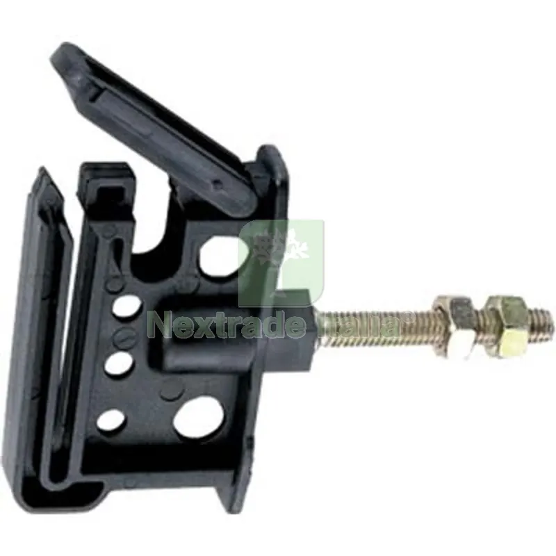 25PZ Isolatore Elettrorecinzione Piatto Vite Ferro x Filo + Corda + Fettuccia Max MM 40 — Reti e recinzioni — rif. FERX.VIR1140027 25PZ Isolatore Elettrorecinzione Piatto Vite Ferro x Filo + Corda + Fettuccia Max MM 40 — Reti e recinzioni — rif. FERX.VIR1140027