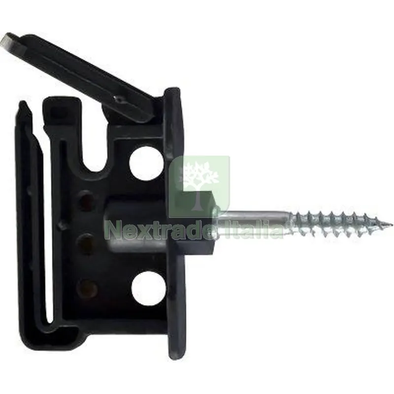 25PZ Isolatore Elettrorecinzione Piatto DUO Vite Legno x Filo + Corda + Fettuccia Max MM 40 — Reti e recinzioni — rif. FERX.VIR1140028 25PZ Isolatore Elettrorecinzione Piatto DUO Vite Legno x Filo + Corda + Fettuccia Max MM 40 — Reti e recinzioni — rif. FERX.VIR1140028