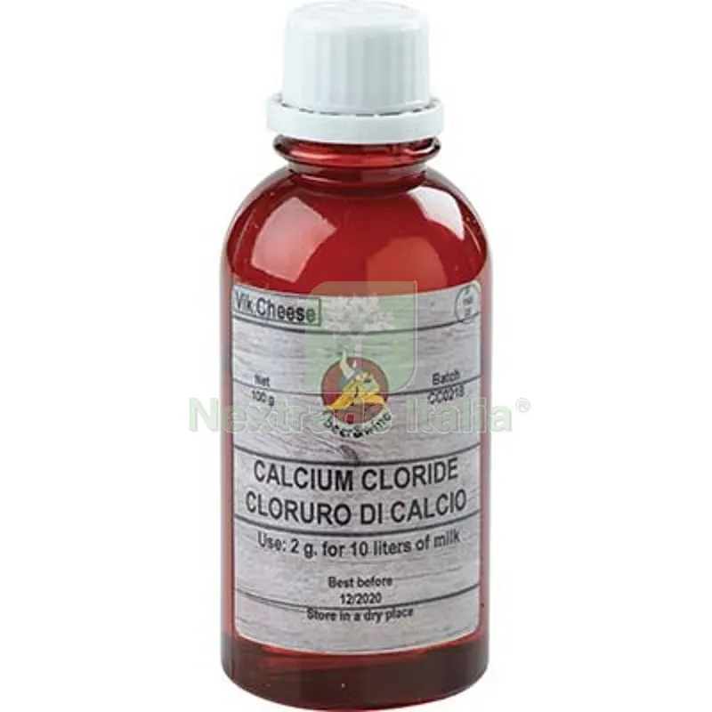 4PZ Cloruro Calcio x Formaggio ML 100 — Attrezzi da giardino — rif. FERX.VIR1140426 4PZ Cloruro Calcio x Formaggio ML 100 — Attrezzi da giardino — rif. FERX.VIR1140426