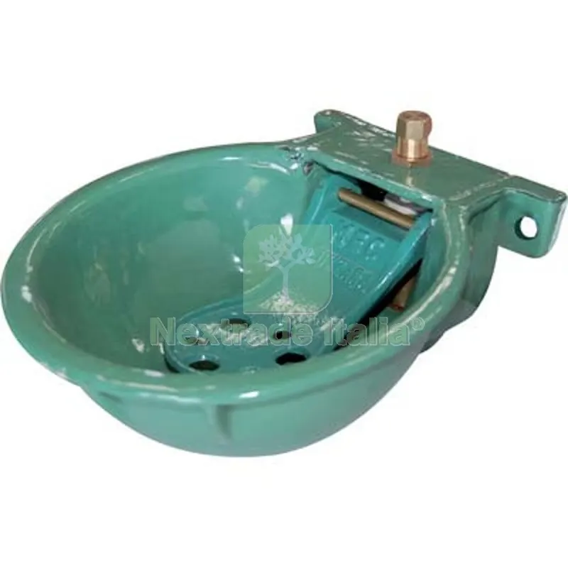 ABBEVERATOIO BOVINI BATTIMUSO GHISA SMALTATA LT 3 CM 22 1/2 — Mangimi e alimentazione — rif. FERX.VIR1147103