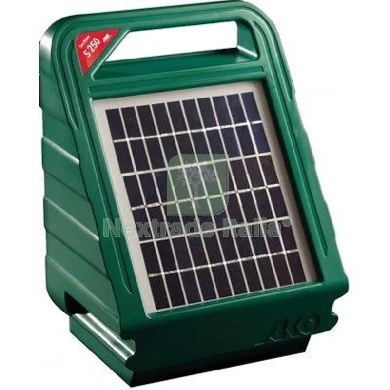 ELETTRORECINZIONE SOLARE AKO SUN POWER S250 KERBL VOLT 12 KM MAX 6 KM 6 — Reti e recinzioni — rif. FERX.VIR1150007 ELETTRORECINZIONE SOLARE AKO SUN POWER S250 KERBL VOLT 12 KM MAX 6 KM 6 — Reti e recinzioni — rif. FERX.VIR1150007