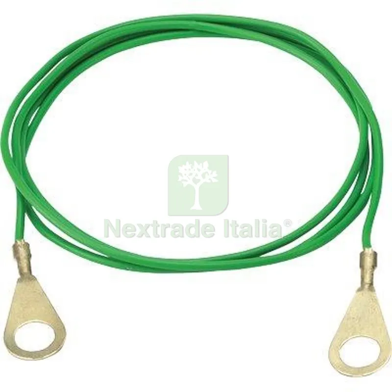2PZ Cavo Massa a Terra x Elettrorecinzione Kerbl CM 100 + Occhiello D MM 8 — Reti e recinzioni — rif. FERX.VIR1150017 2PZ Cavo Massa a Terra x Elettrorecinzione Kerbl CM 100 + Occhiello D MM 8 — Reti e recinzioni — rif. FERX.VIR1150017