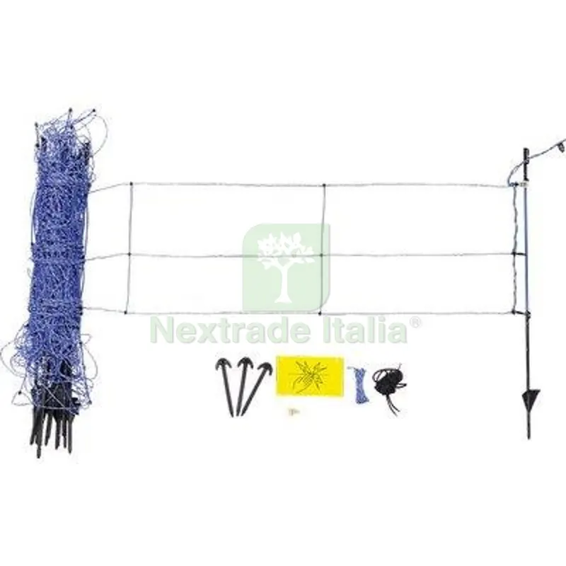 Recinto Elettrorecinzione AKO Wildnet Kerbl Rete + Picchetti + Puntali ML 50 H.CM 90 — Reti e recinzioni — rif. FERX.VIR1150049