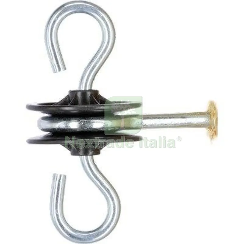 Isolatore Maniglia Elettrorecinzione Kerbl Vite a Legno CF=PZ 10 — Reti e recinzioni — rif. FERX.VIR1150060