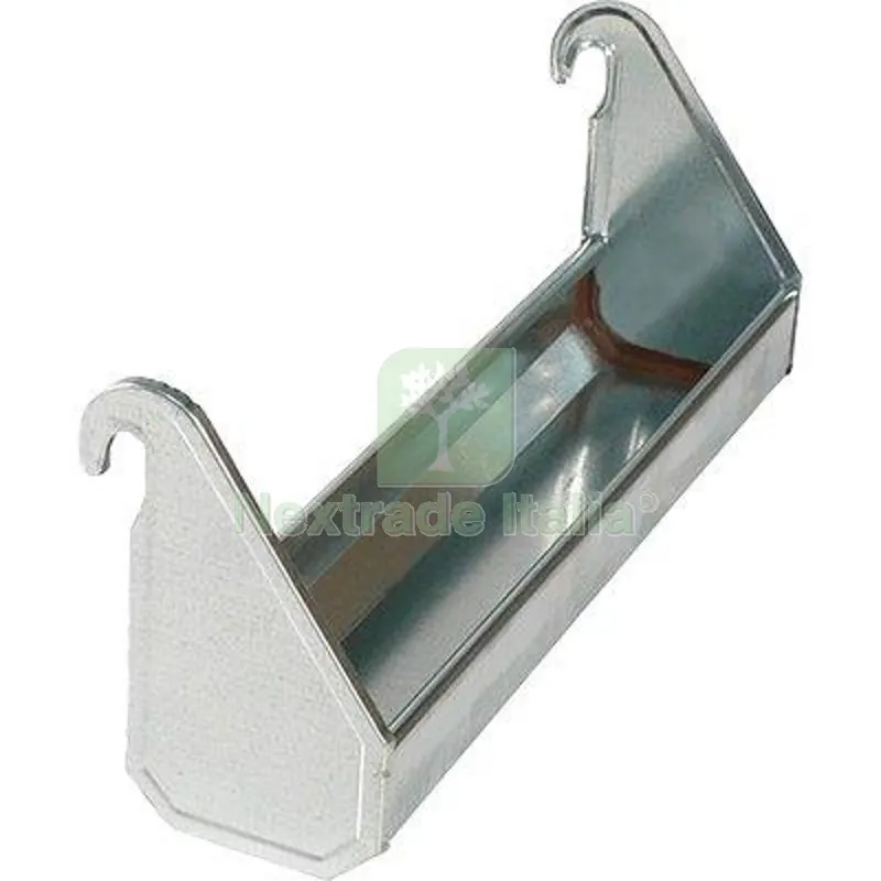 4PZ Mangiatoia Abbeveratoio Avicoli a Ganci Acciaio Zincato CM 50 — Mangimi e alimentazione — rif. FERX.VIR1151510 4PZ Mangiatoia Abbeveratoio Avicoli a Ganci Acciaio Zincato CM 50 — Mangimi e alimentazione — rif. FERX.VIR1151510