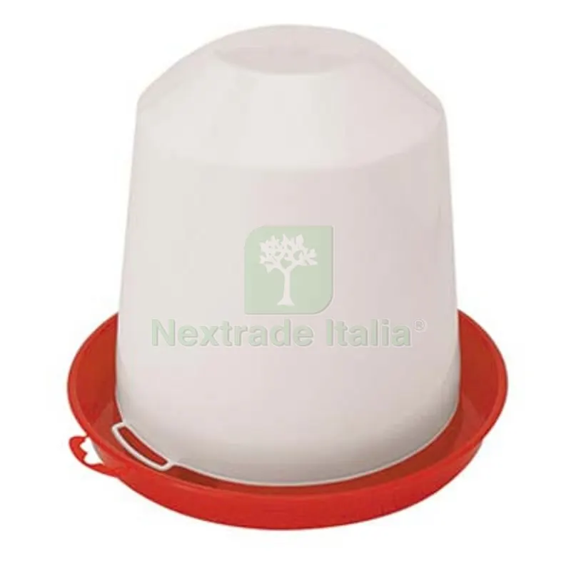 12PZ ABBEVERATOIO AVICOLI A SIFONE PP LT 10 DIAMETRO CM 34 — Mangimi e alimentazione — rif. FERX.VIR1152010