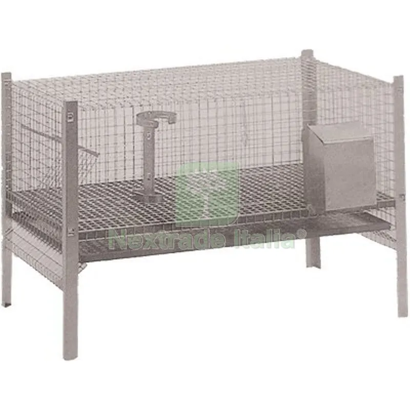 Gabbia x Conigli Ingrasso Acciaio Zincato CM 100X50 H.CM 70 a CM 100x50x70 — Attrezzi da giardino — rif. FERX.VIR1158131 Gabbia x Conigli Ingrasso Acciaio Zincato CM 100X50 H.CM 70 a CM 100x50x70 — Attrezzi da giardino — rif. FERX.VIR1158131