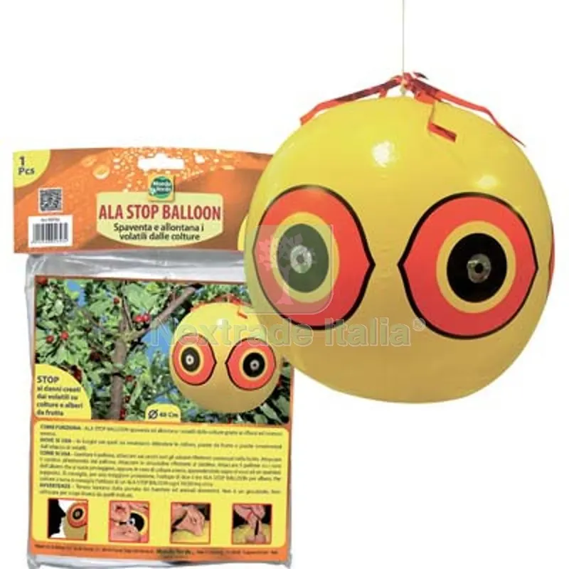 12PZ Spaventa Volatili Pallone Stars CM 40 Gonfio CM 60 Sgonfio — Attrezzi da giardino — rif. FERX.VIR1166903 12PZ Spaventa Volatili Pallone Stars CM 40 Gonfio CM 60 Sgonfio — Attrezzi da giardino — rif. FERX.VIR1166903