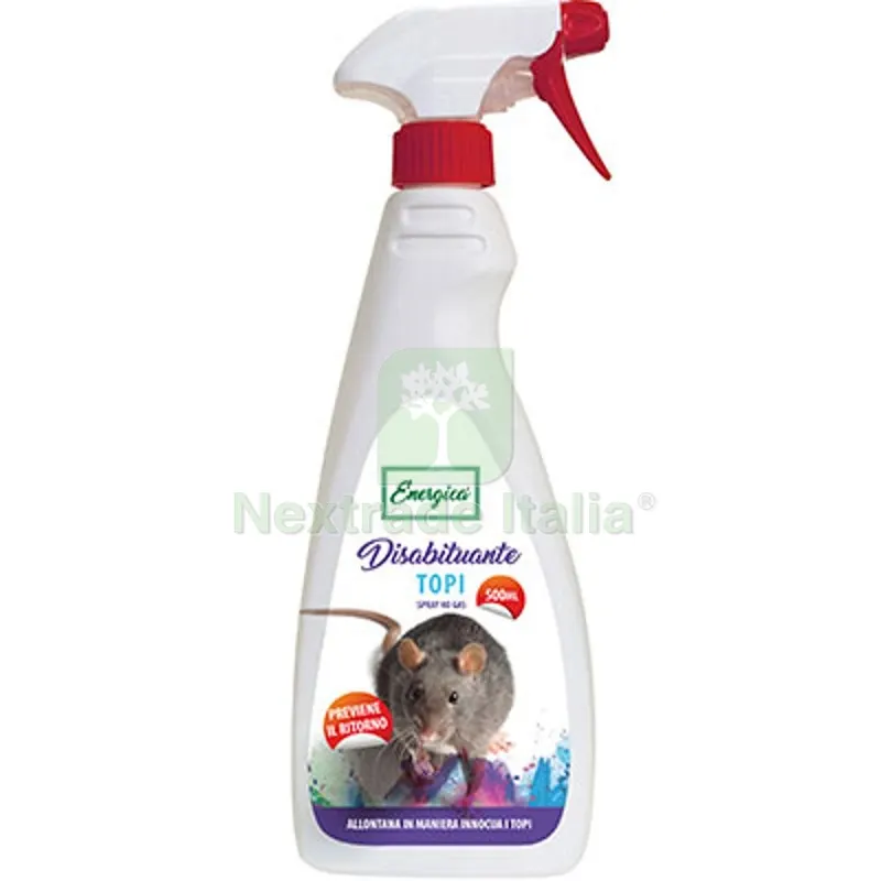 12PZ Disabituante Topi Spray Energica ML 500 — Protezione piante e sementi — rif. FERX.VIR1190870 12PZ Disabituante Topi Spray Energica ML 500 — Protezione piante e sementi — rif. FERX.VIR1190870