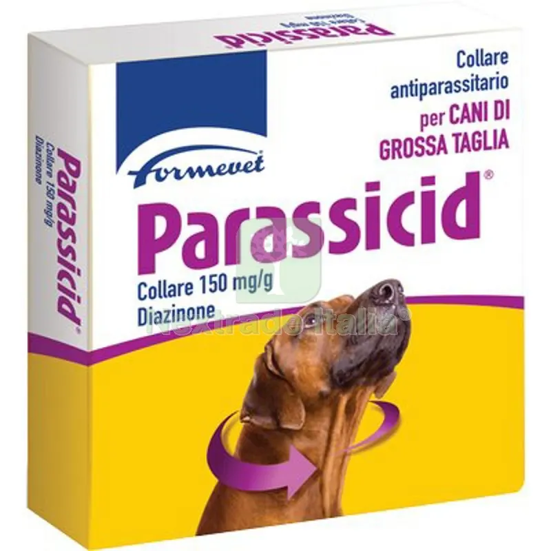 2PZ Collare Parassicid Cani Formevet KG 20/45 CM 65 — Fascette e collari — rif. FERX.VIR1191272 2PZ Collare Parassicid Cani Formevet KG 20/45 CM 65 — Fascette e collari — rif. FERX.VIR1191272
