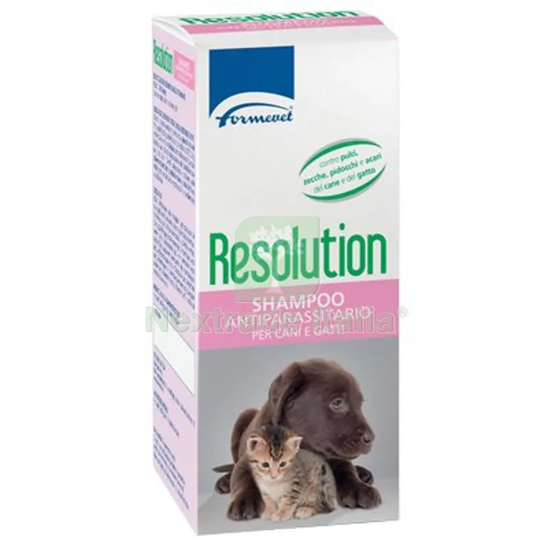6PZ SHAMPOO ANTIPARASSITARIO RESOLUTION FORMEVET CANI E GATTI ML 200 — Protezione piante e sementi — rif. FERX.VIR1191291 6PZ SHAMPOO ANTIPARASSITARIO RESOLUTION FORMEVET CANI E GATTI ML 200 — Protezione piante e sementi — rif. FERX.VIR1191291