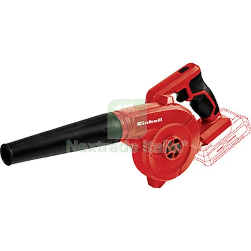 Soffiatore Batteria TE-CB 18/180 LI Einhell Volt 18 X-Change Solo C Macchina + ACC. km/h 130-180 — Attrezzi da giardino a motore — rif. FERX.VIR1210056 Soffiatore Batteria TE-CB 18/180 LI Einhell Volt 18 X-Change Solo C Macchina + ACC. km/h 130-180 — Attrezzi da giardino a motore — rif. FERX.VIR1210056