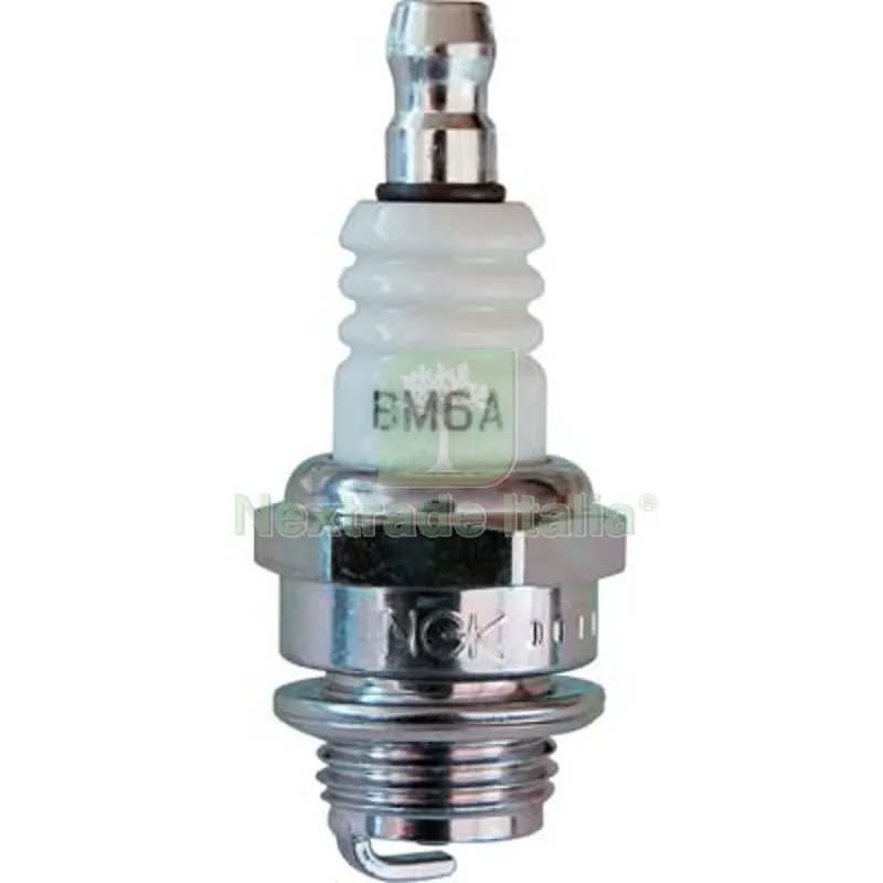 10PZ CANDELA X MOTORE NGK BM6A EX MM 19 Fil Corto Mod BM6A — Attrezzi da giardino — rif. FERX.VIR1220703