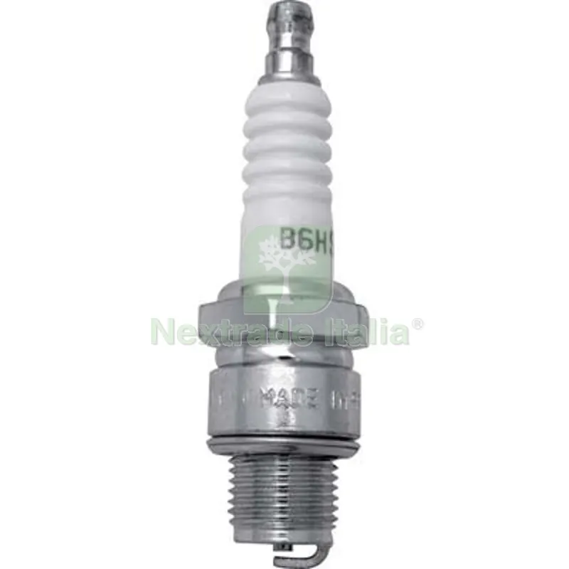 10PZ CANDELA X MOTORE NGK B6HS EX MM 21 Fil Medio Mod B6HS — Attrezzi da giardino — rif. FERX.VIR1220709