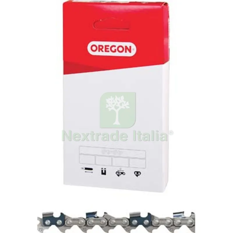 Catena x Motosega 3/8 Oregon 72X1,5 73DPX72E Dente 73DPX M 72 S MM 1,5 — Ricambi e accessori macchine da giardino — rif. FERX.VIR1221120