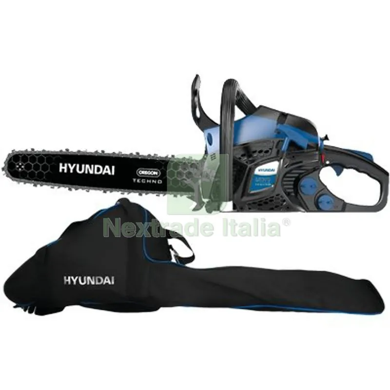 Motosega 35070 Hyundai + Borsa 2T CC 37 CM 35 52X1,3X3/8 — Attrezzi da giardino a motore — rif. FERX.VIR1224155