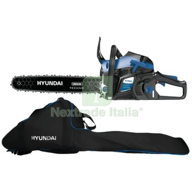 Motosega 35080 Hyundai + Borsa 2T CC 46 CM 45 72X1,5X .325 — Attrezzi da giardino a motore — rif. FERX.VIR1224157
