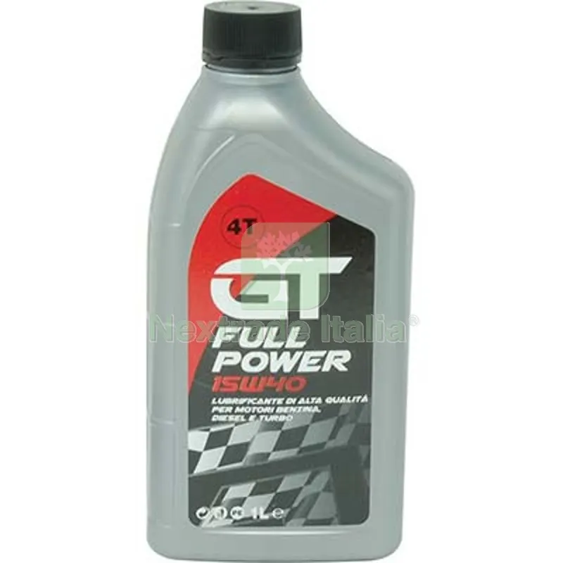 12PZ Olio 4T Minerale 15W40 Full Power GT LT 1 SAE 15W40 — Attrezzi da giardino — rif. FERX.VIR1224714