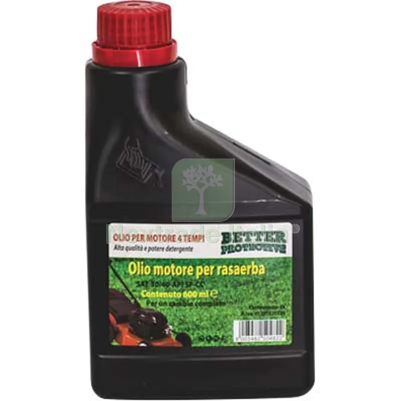 6PZ Olio 4T Minerale 30 Rasaerba Better LT 0,6 SAE 30 ML 600 — Attrezzi da giardino a motore — rif. FERX.VIR1224718