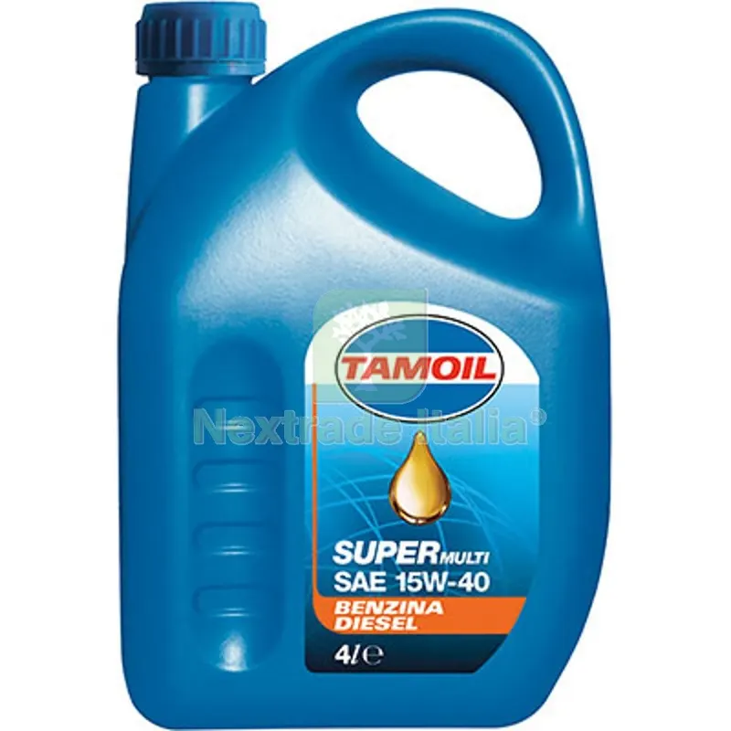 3PZ Olio 4T Minerale 15W40 Supermulti Tamoil LT 4 SAE 15W40 — Attrezzi da giardino — rif. FERX.VIR1224727 3PZ Olio 4T Minerale 15W40 Supermulti Tamoil LT 4 SAE 15W40 — Attrezzi da giardino — rif. FERX.VIR1224727