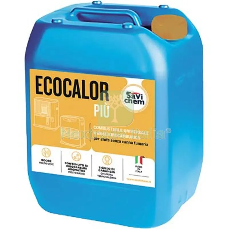Combustibile Stufa Radiante PIU Ecocalor Tappo Giallo LT 18 — Flessibili e allacci — rif. FERX.VIR1224805 Combustibile Stufa Radiante PIU Ecocalor Tappo Giallo LT 18 — Flessibili e allacci — rif. FERX.VIR1224805