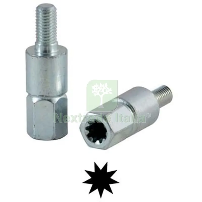 2PZ INSERTO X COPPIA CONICA DECESPUGLIATORE DENTI 9 — Attrezzi da giardino a motore — rif. FERX.VIR1226636