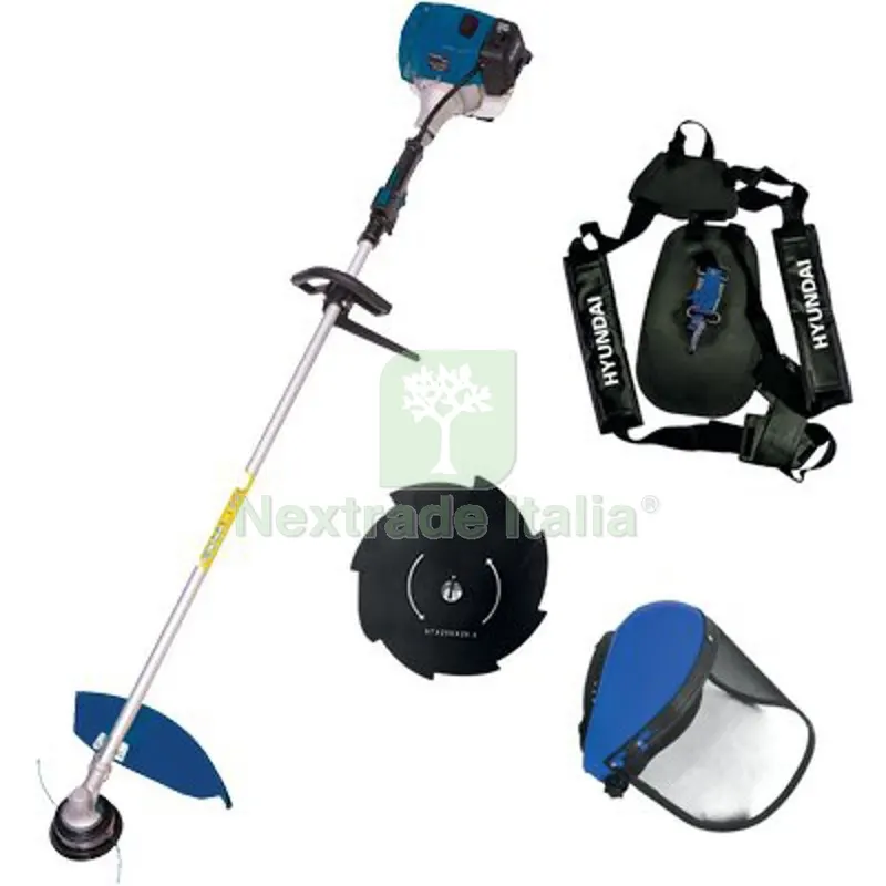 Decespugliatore 35725 Hyundai 4T CC 31 Asta MM 28 + Tracolla + Visiera + Disco — Attrezzi da giardino a motore — rif. FERX.VIR1226999 Decespugliatore 35725 Hyundai 4T CC 31 Asta MM 28 + Tracolla + Visiera + Disco — Attrezzi da giardino a motore — rif. FERX.VIR1226999