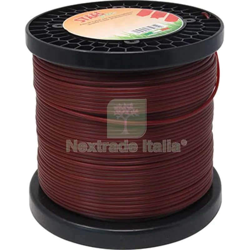 FILO X DECESPUGLIATORE TONDO CORALLO STARS MM 3,0 MT 240 — Attrezzi da giardino a motore — rif. FERX.VIR1227267