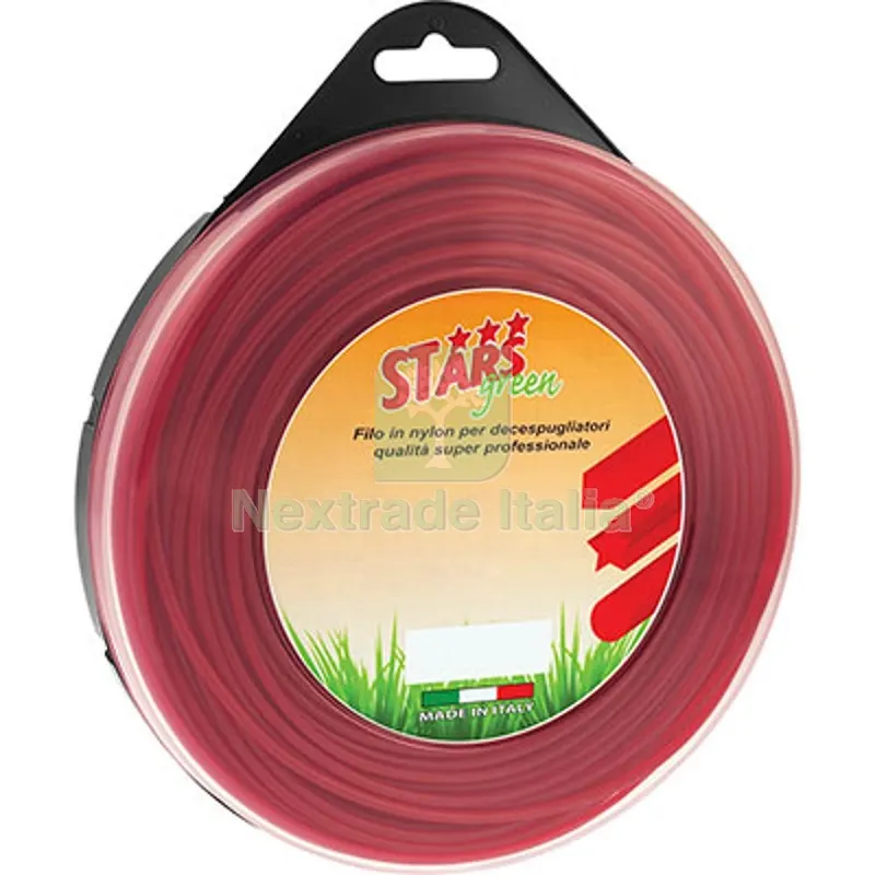 FILO X DECESPUGLIATORE QUADRO CORALLO STARS MM 3,0 MT 50 — Attrezzi da giardino a motore — rif. FERX.VIR1227260 FILO X DECESPUGLIATORE QUADRO CORALLO STARS MM 3,0 MT 50 — Attrezzi da giardino a motore — rif. FERX.VIR1227260
